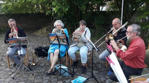Social evening at the Gemeindehaus in Loccum